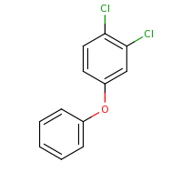 2d structure of 1,2-dichloro-4-phenoxybenzene