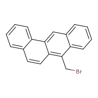2d structure of 5-(bromomethyl)tetraphene