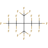 2d structure of 1,1,1,2,2,4,4,5,5,5-decafluoro-3,3-bis(trifluoromethyl)pentane