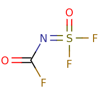2d structure of N-(difluorosulfinylidene)carbamoyl fluoride