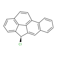 2d structure of (19S)-19-chloropentacyclo[14.2.1.0^{3,8}.0^{9,18}.0^{12,17}]nonadeca-1,3(8),4,6,9(18),10,12(17),13,15-nonaene
