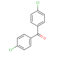 2d structure of bis(4-chlorophenyl)methanone