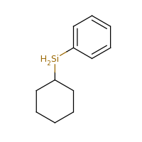 2d structure of cyclohexyl(phenyl)silane