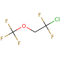 2d structure of 1-chloro-1,1-difluoro-2-(trifluoromethoxy)ethane