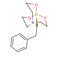 2d structure of 1-(2-phenylethyl)-2,8,9-trioxa-5-aza-1-silabicyclo[3.3.3]undecane