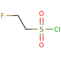 2d structure of 2-fluoroethane-1-sulfonyl chloride