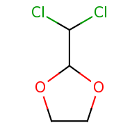 2d structure of 2-(dichloromethyl)-1,3-dioxolane