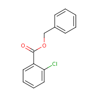 2d structure of benzyl 2-chlorobenzoate