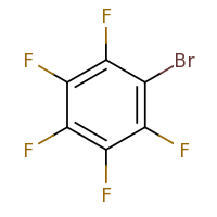 2d structure of 1-bromo-2,3,4,5,6-pentafluorobenzene