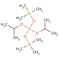 2d structure of bis(propan-2-yl) ditrimethylsilyl silicate