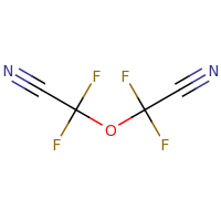 2d structure of 2-(cyanodifluoromethoxy)-2,2-difluoroacetonitrile