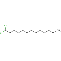 2d structure of 1,1-dichlorotridecane