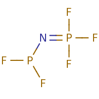 2d structure of (difluorophosphanyl)(trifluoro-$l^{5}-phosphanylidene)amine