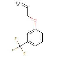 2d structure of 1-(prop-2-en-1-yloxy)-3-(trifluoromethyl)benzene