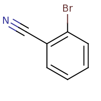 2d structure of 2-bromobenzonitrile
