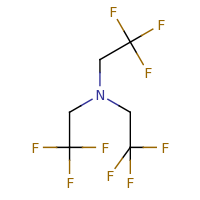 2d structure of tris(2,2,2-trifluoroethyl)amine