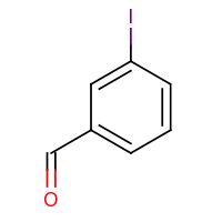 2d structure of 3-iodobenzaldehyde