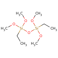 2d structure of 3,5-diethyl-3,5-dimethoxy-2,4,6-trioxa-3,5-disilaheptane