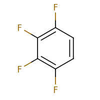 2d structure of 1,2,3,4-tetrafluorobenzene