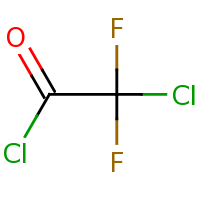 2d structure of 2-chloro-2,2-difluoroacetyl chloride