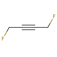 2d structure of 1,4-difluorobut-2-yne