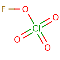 2d structure of perchloryl hypofluorite