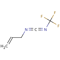 2d structure of [(prop-2-en-1-ylimino)methylidene](trifluoromethyl)amine