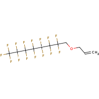 2d structure of 1,1,1,2,2,3,3,4,4,5,5,6,6,7,7-pentadecafluoro-8-(prop-2-en-1-yloxy)octane