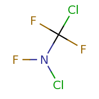 2d structure of chloro(chlorodifluoromethyl)fluoroamine