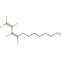 2d structure of (3Z)-1,1,2,3,4-pentafluoroundeca-1,3-diene
