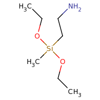 2d structure of (2-aminoethyl)diethoxymethylsilane