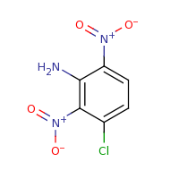 2d structure of 3-chloro-2,6-dinitroaniline
