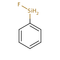2d structure of fluoro(phenyl)silane