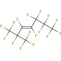 2d structure of (3E)-1,1,1,2,3,4,5,5,6,6,7,7-dodecafluoro-7-iodo-2-(trifluoromethyl)hept-3-ene
