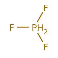 2d structure of trifluoro-$l^{5}-phosphane
