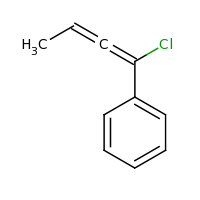 2d structure of (1-chlorobuta-1,2-dien-1-yl)benzene