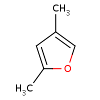 2d structure of 2,4-dimethylfuran