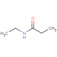 2d structure of N-ethylpropanamide