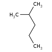2d structure of 2-methylpentane