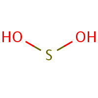 2d structure of O-(hydroxysulfanyl)oxidanol