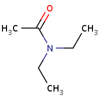 2d structure of N,N-diethylacetamide