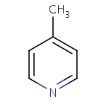 2d structure of 4-methylpyridine